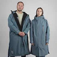 Мембранная парка унисекс Red Paddle Pro Change Jacket Evo с капюшоном темно-бирюзовая