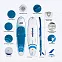 Надувная доска для виндсерфинга Mistral SunBurst Air 10'5х32"х6" Windsup вид 1