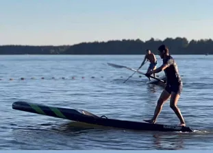 Спортивный SUP-кемп на Истринском водохранилище в Лопотово
