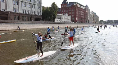 SUP-регата 2019 в Москве