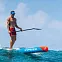 Жесткий сапборд Starboard SUP Gen R 14’0” x 21.5” Blue Carbon Sandwich с чехлом (2025) вид 8