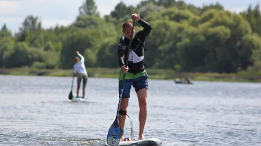 Тренировка к гонке Zavidovo SUP Challenge c Сергеем Стариковым
