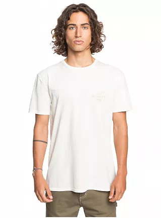 Футболка мужская Quiksilver Desert Trippn белая
