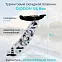 Складной туринговый плавник DIODON US BOX черный с рисунком на лопасти