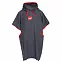 Пончо-полотенце с капюшоном детское RED ORIGINAL Quick Dry Change Robe grey KIDS (на рост до 145см)