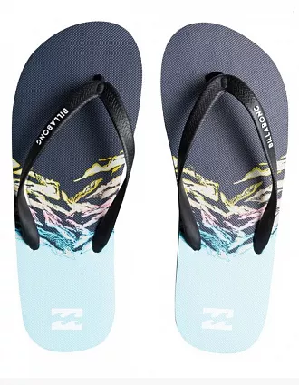 Шлепанцы мужские Billabong Tides T-Street, голубые