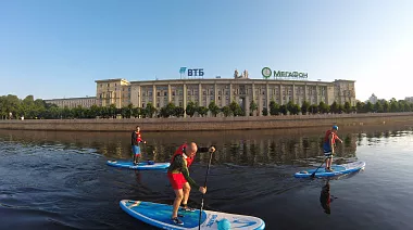 SUP-прогулка в Санкт-Петербурге ''Аврора"