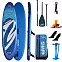 Надувная SUP доска для виндсерфинга Shark 11′ WINDSURFING FLY X