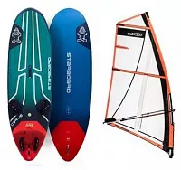 Доска для виндсерфинга Starboard Carve Wood Sandwich 129 (2025)