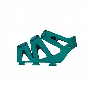 Крепление для вейкборда фиксаторы Jobe 18 EVO Skins Teal Blue (пара), размер S
