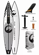 Доска SUP надувная AQUA INC. AirRider Carbon Tech 12'6"x26"х15cm