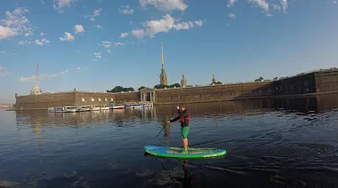 SUP-прогулка в Санкт-Петербурге ''Аврора"
