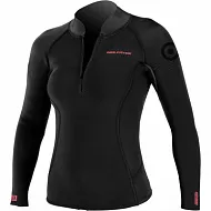 Гидромайка женская Neilpryde неопреновая Spark Neo Top 2mm C1 black/teal print