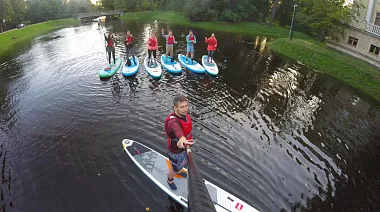 SUP-прогулка в Санкт-Петербурге ''Парковые острова"