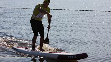 Тренировка к гонке Zavidovo SUP Challenge c Леонидом Тильшем
