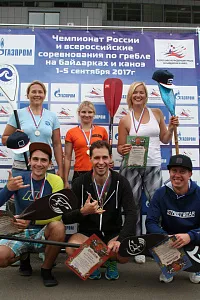 SUP на Кубке Президента по гребле на байдарках и каноэ
