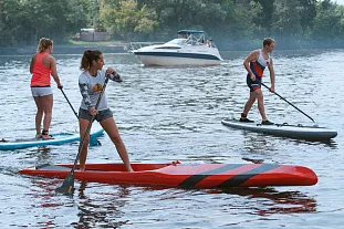 Тренировка к гонке Zavidovo SUP Challenge c Еленой Тереховой