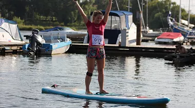 Тренировка к гонке Zavidovo SUP Challenge c Юлией Рябовой