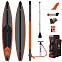 Доска SUP надувная Shark Touring Racing 12'6"x27" (2024)