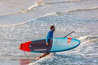 Жесткий сапборд Starboard Generation Blue Carbon 12'6" x 28" (2025) вид 9