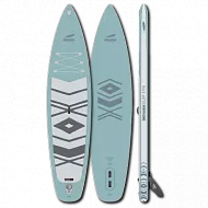 Доска SUP надувная Indiana 11'6 Family Pack misty blue с трехчастным веслом 30% карбон-стеклопластик (2025)