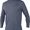 Гидромайка мужская трикотажная Neilpryde Nano Tee L/S C1 Heather Grey