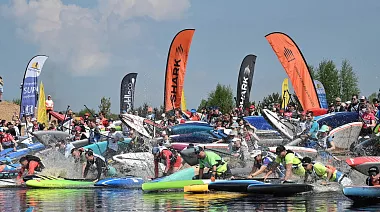 Соревнования Zavidovo SUP challenge сентябрь 2021