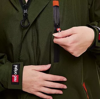 Мембранная унисекс парка RED ORIGINAL EVO с капюшоном parker green вид 8