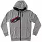 Толстовка JP-Australia Zip Hood Unisex charcoal/ berry