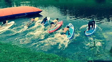 SUP-серфинг на Ежегодном Ex3mefest 2016