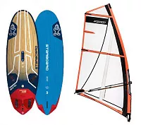 Доска для виндсерфинга Starboard Isonic Slalom 73 Wood Sandwich