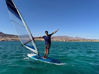 Парус для виндсерфинга в комплекте RED PADDLE WINDSUP RIDE RIG вид 3