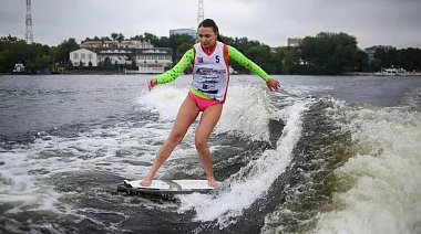 SUP-зона на wake-фестивале European Wakesurf Tour 2015 (Санкт-Петербург)