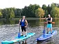 Станция проката сапбордов в Зеленограде.