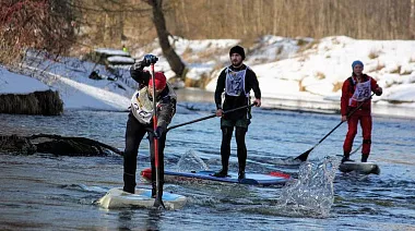 Соревнования ЗЫ-ЗЫ-ЗЫ SUP-challenge Конаково декабрь