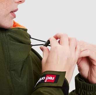 Мембранная унисекс парка RED ORIGINAL EVO с капюшоном parker green вид 13