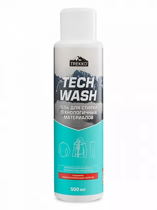 Средство для стирки технологичных материалов Trekko Tech Wash 500 мл