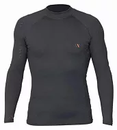 Мужской рашгард с длинным рукавом RRD LONG SLEEVE Y27 серый