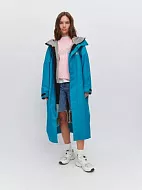 Парка TORTUGA TEAMLINE fit (Бирюзовый/Светло-серый)