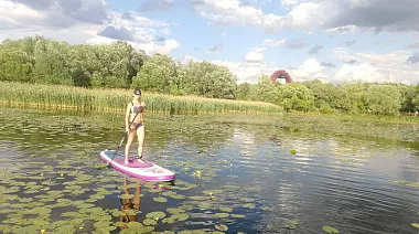 SUP-тур в Серебряный бор (Москва)