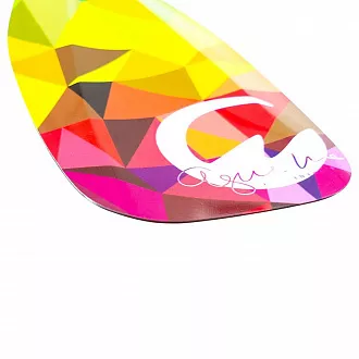 Весло SUP неразборное регулируемое AQUA INC. Ammolite 84 карбон 60% (2025) вид 3