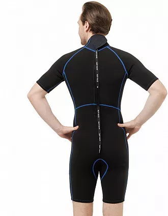 Костюм неопреновый мужской SUP face YMT39 2.5 мм, короткий вид 5