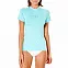 Гидрофутболка Rip Curl женская GOLDEN RAYS S/SL UV LIGHT AQUA