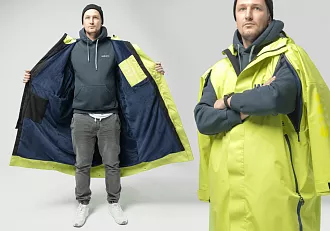 Парка TORTUGA PROLINE fit (Лимонный/Темно-синий) вид 2