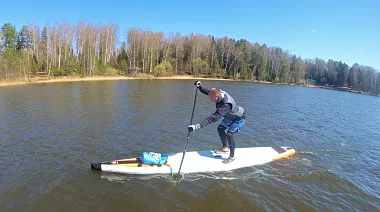 Спортивный SUP-тур по Истринскому вдхр с Сергеем Стариковым