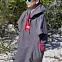 Пончо-полотенце с капюшоном детское RED ORIGINAL Quick Dry Change Robe grey KIDS (на рост до 145см) вид 1