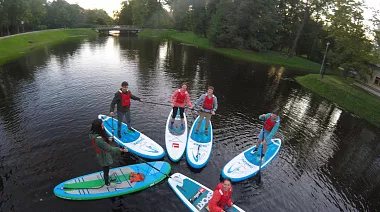 SUP-прогулка в Санкт-Петербурге ''Парковые острова"