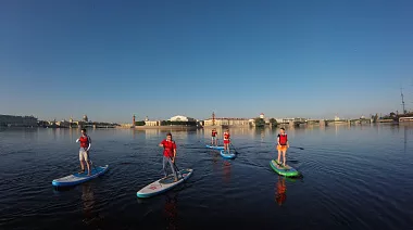 SUP-прогулка в Санкт-Петербурге ''Аврора"