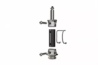 Шарнир для виндсерфинга Unifiber Baseplate Tendon Joint HD U-Pin V2 (2024) вид 2