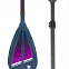 Весло SUP карбоновое разборное RED PADDLE Hybrid Tough Purple 2024